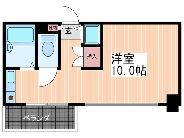 上幟町ビルの物件間取画像